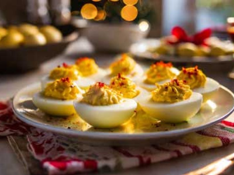 Reduced Fat Deviled Eggs